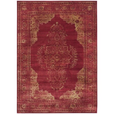 Safavieh VIntage Large Rectangle Area Rug, Rose - 8 x 11 ft. - 2 in. VTG122-6220-8